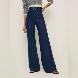 Reformation Ace Linen Wide Leg
Trouser Pant